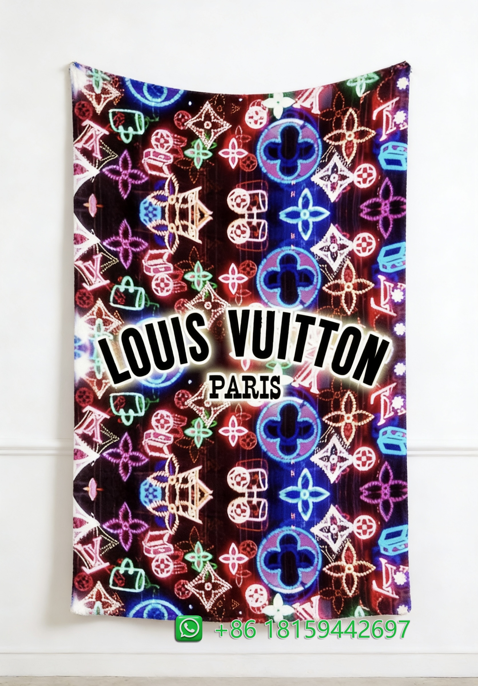 Louis Vuitton Throw Blankets